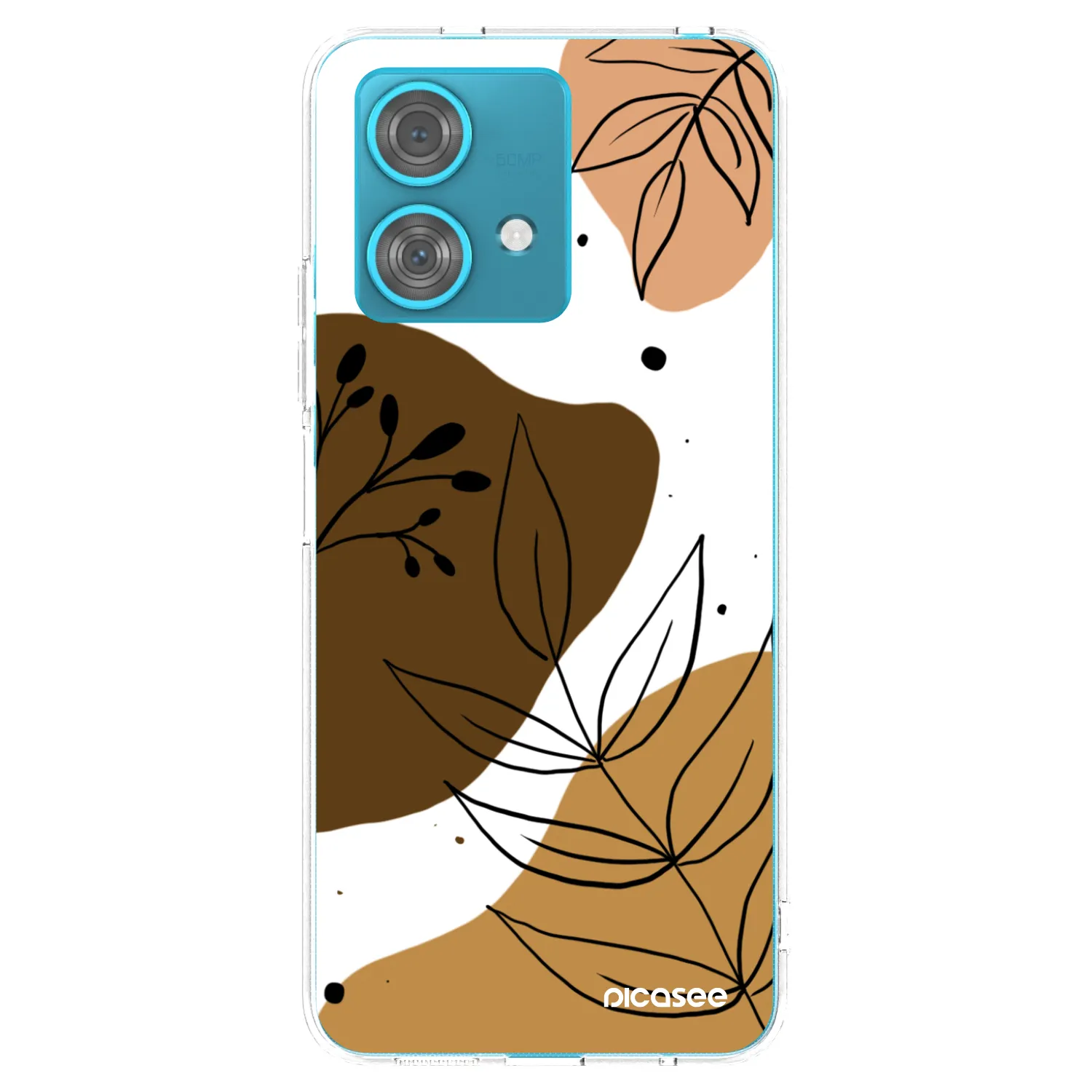Picasee silikónový prehľadný obal pre Motorola Edge 40 Neo - Boho style
