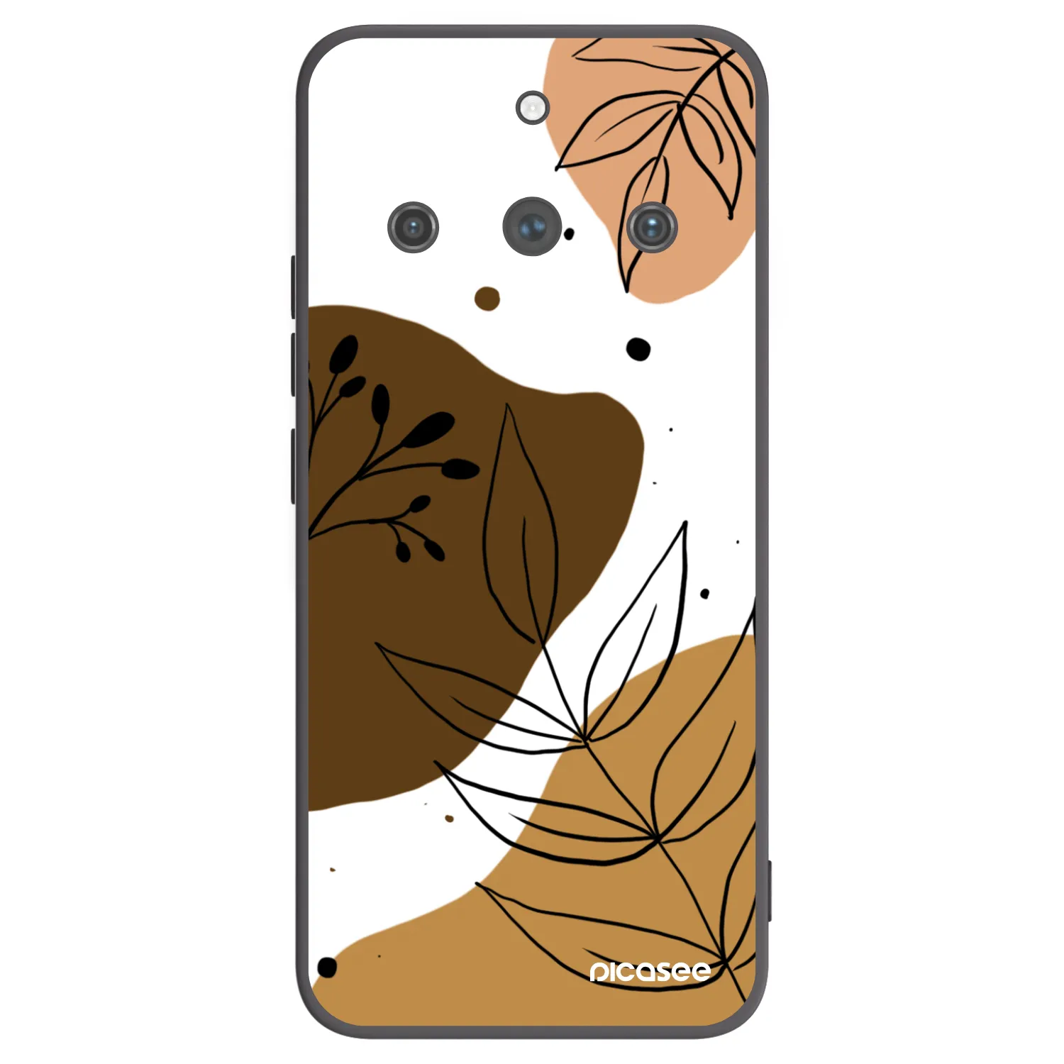 Picasee silikónový čierny obal pre Realme 11 Pro+ - Boho style
