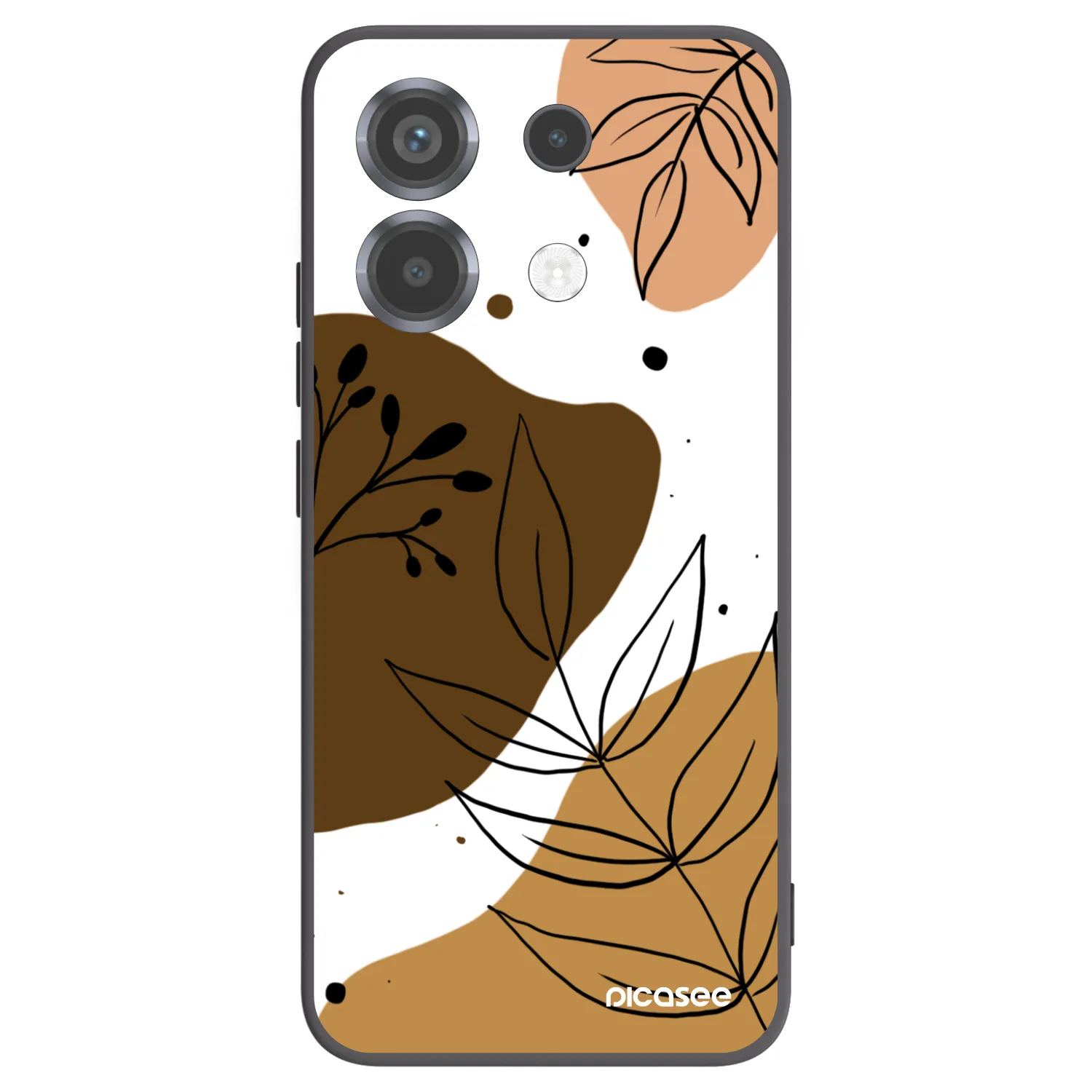 Picasee silikónový čierny obal pre Xiaomi Poco X6 - Boho style