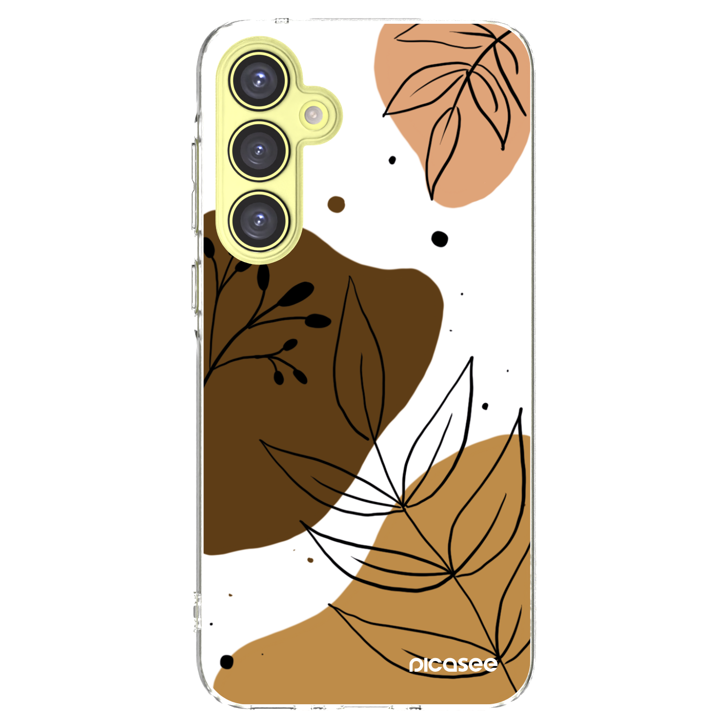 Picasee silikónový prehľadný obal pre Samsung Galaxy A35 5G A356B - Boho style