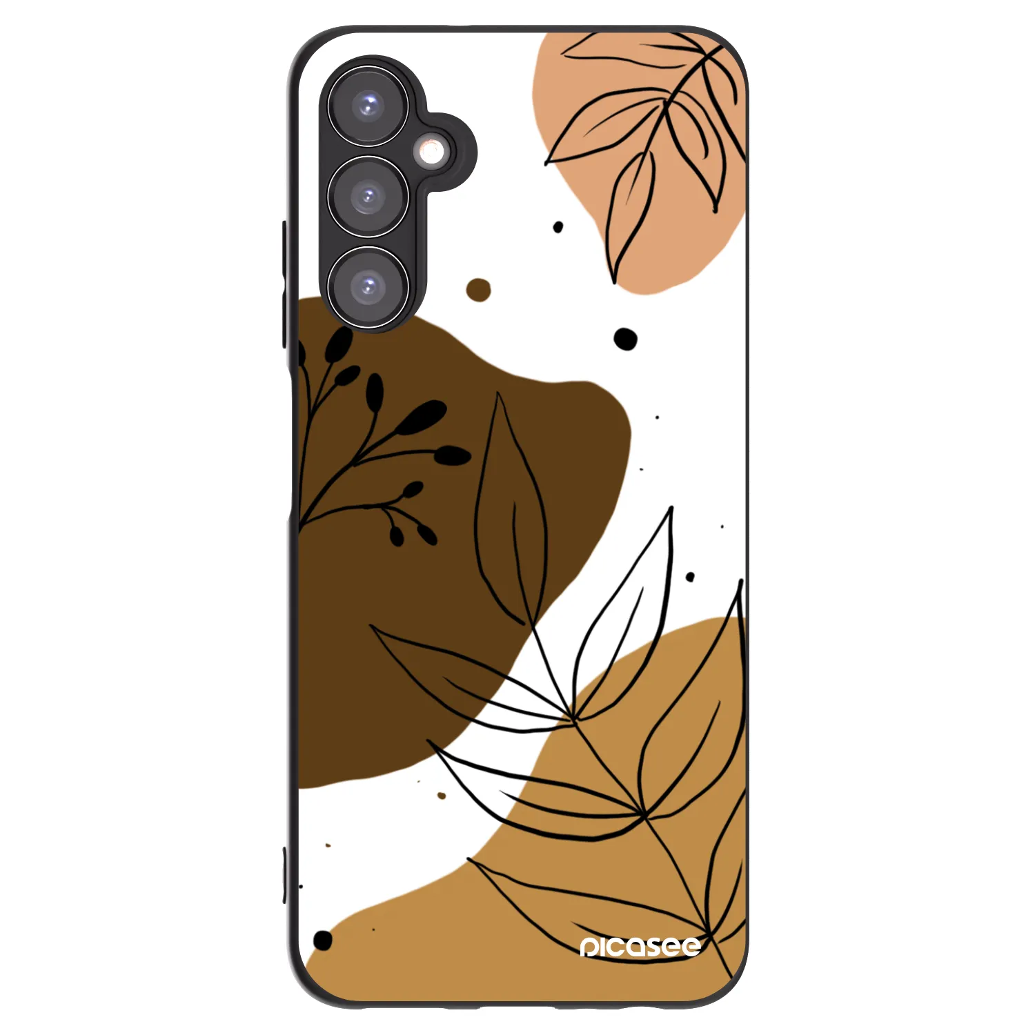 Picasee silikónový čierny obal pre Samsung Galaxy A05s A057G - Boho style