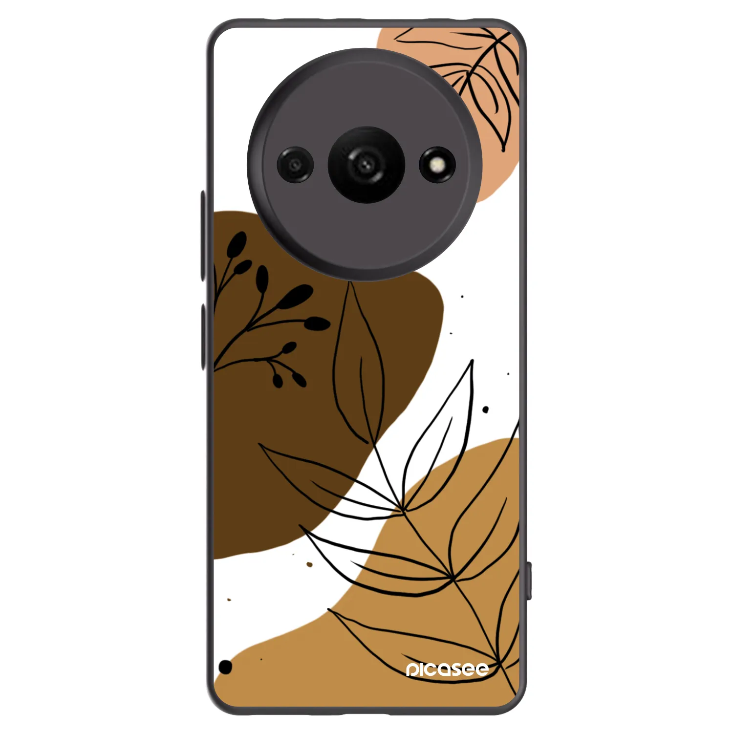 Picasee silikónový čierny obal pre Xiaomi Redmi A3 - Boho style