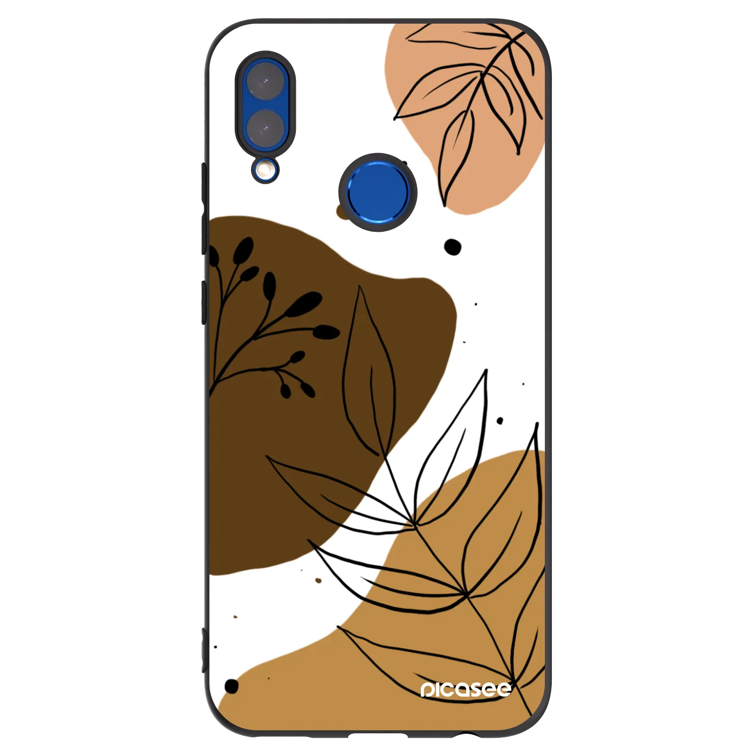 Picasee silikónový čierny obal pre Huawei P Smart 2019 - Boho style