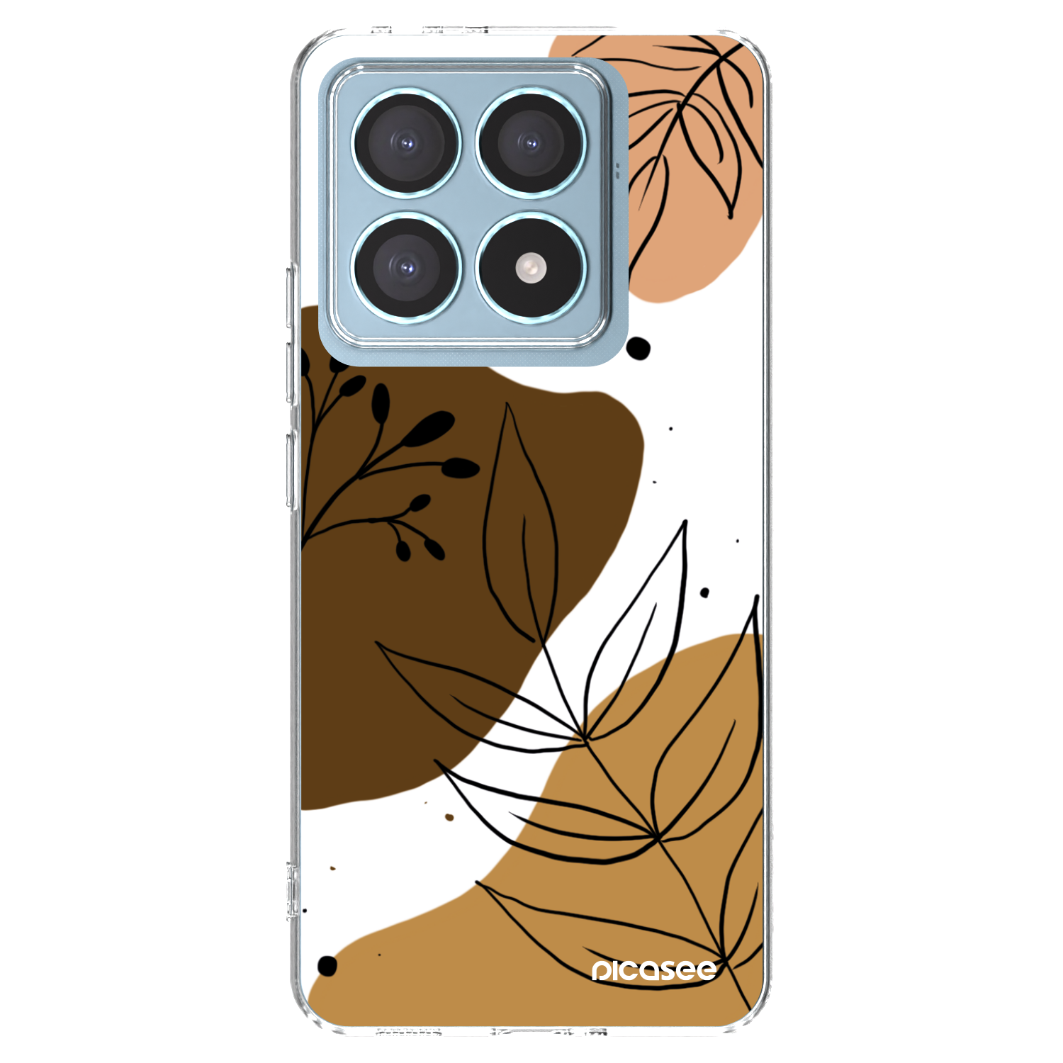 Picasee silikónový prehľadný obal pre Xiaomi 14T Pro - Boho style