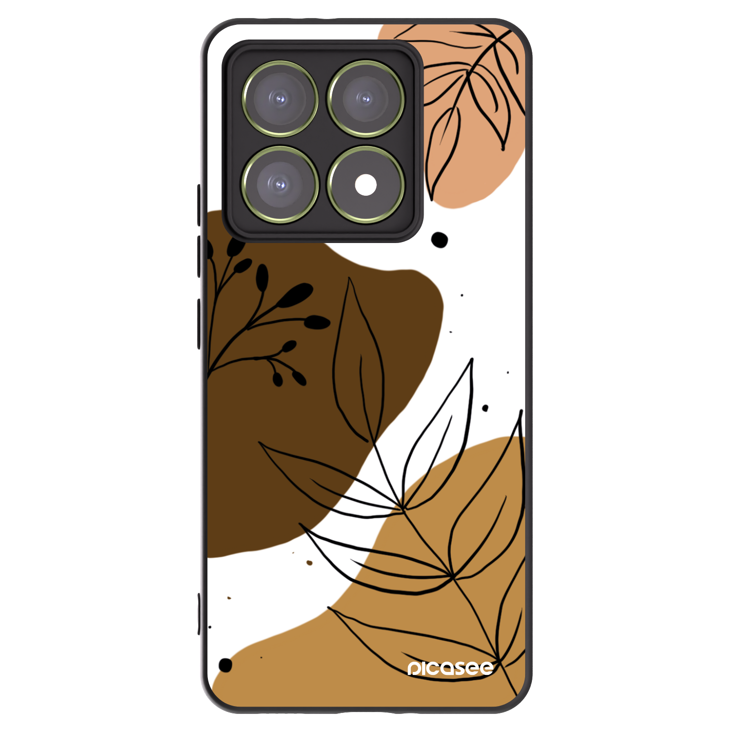 Picasee silikónový čierny obal pre Xiaomi 14T - Boho style