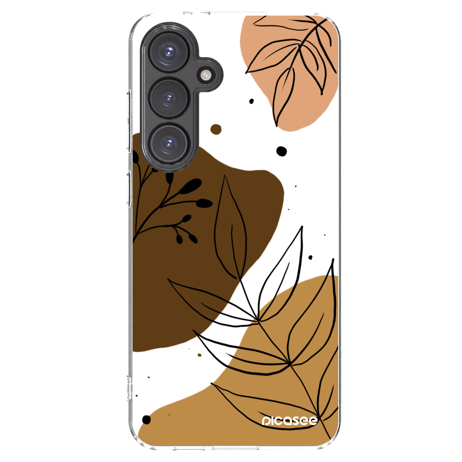 Picasee silikónový prehľadný obal pre Samsung Galaxy S24 FE S721B - Boho style