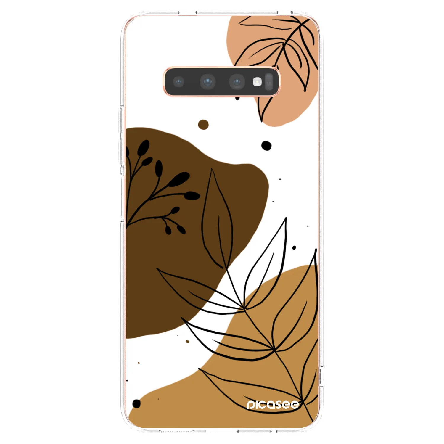 Picasee silikónový prehľadný obal pre Samsung Galaxy S10 Plus G975 - Boho style