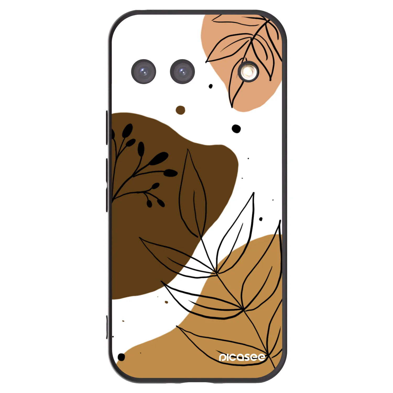 Picasee silikónový čierny obal pre Google Pixel 9 - Boho style