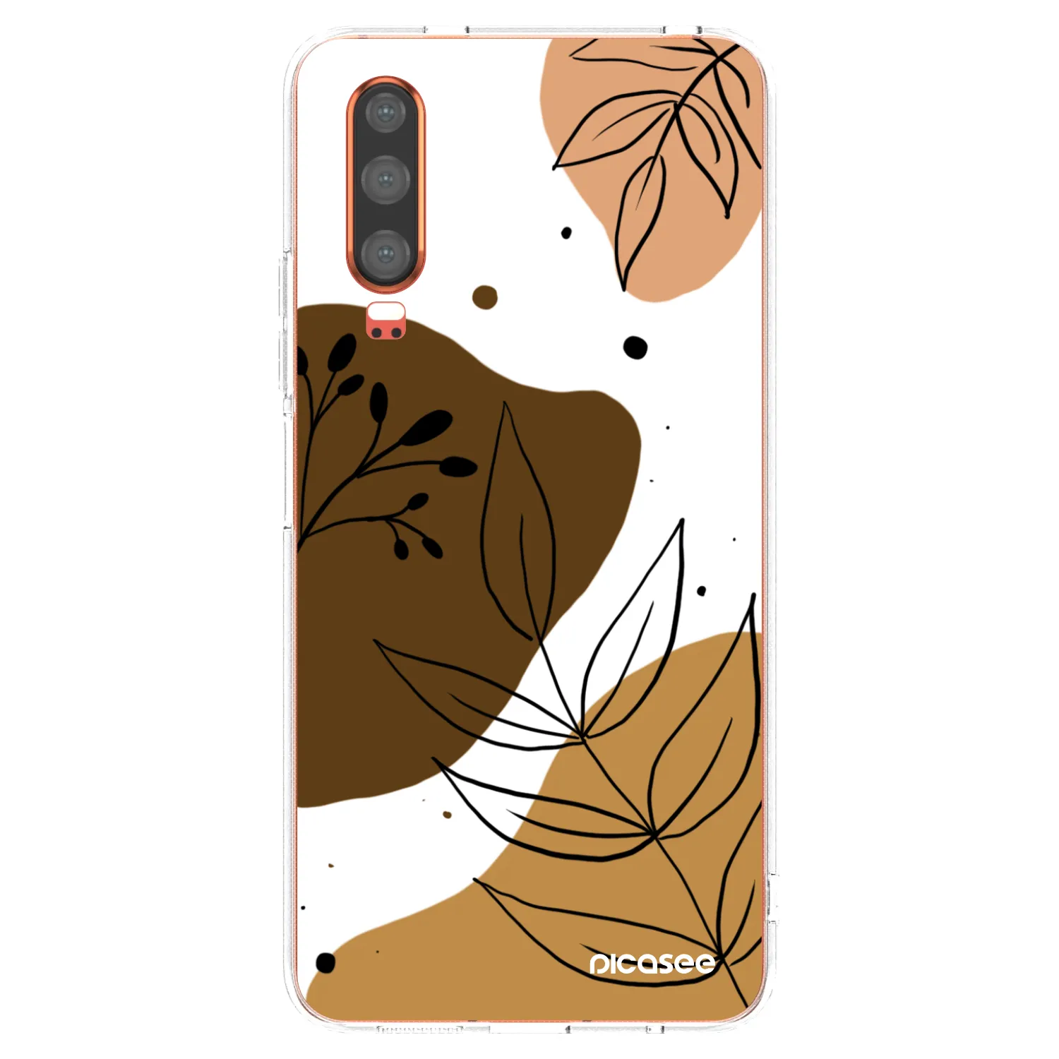 Picasee silikónový prehľadný obal pre Huawei P30 - Boho style