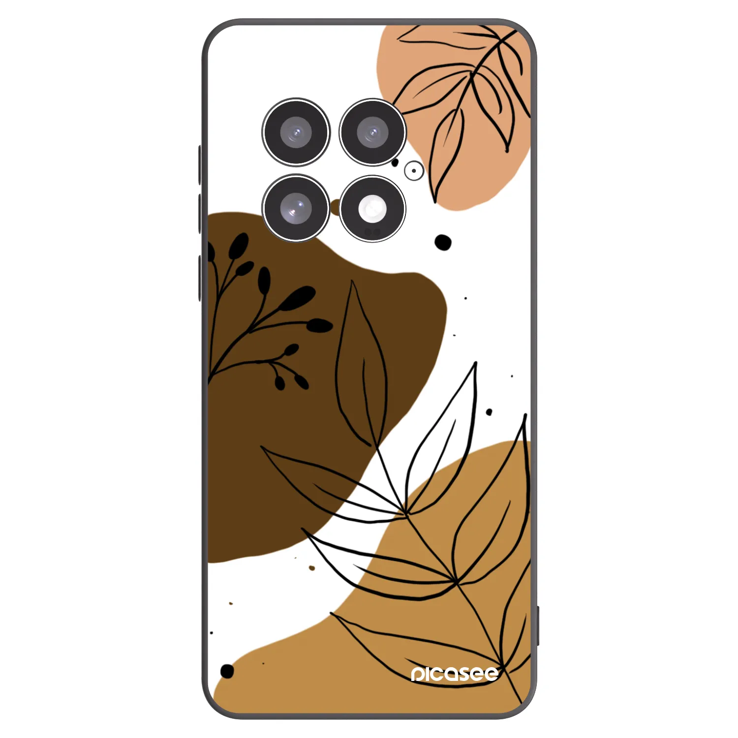 Picasee silikónový čierny obal pre OnePlus 13 5G - Boho style