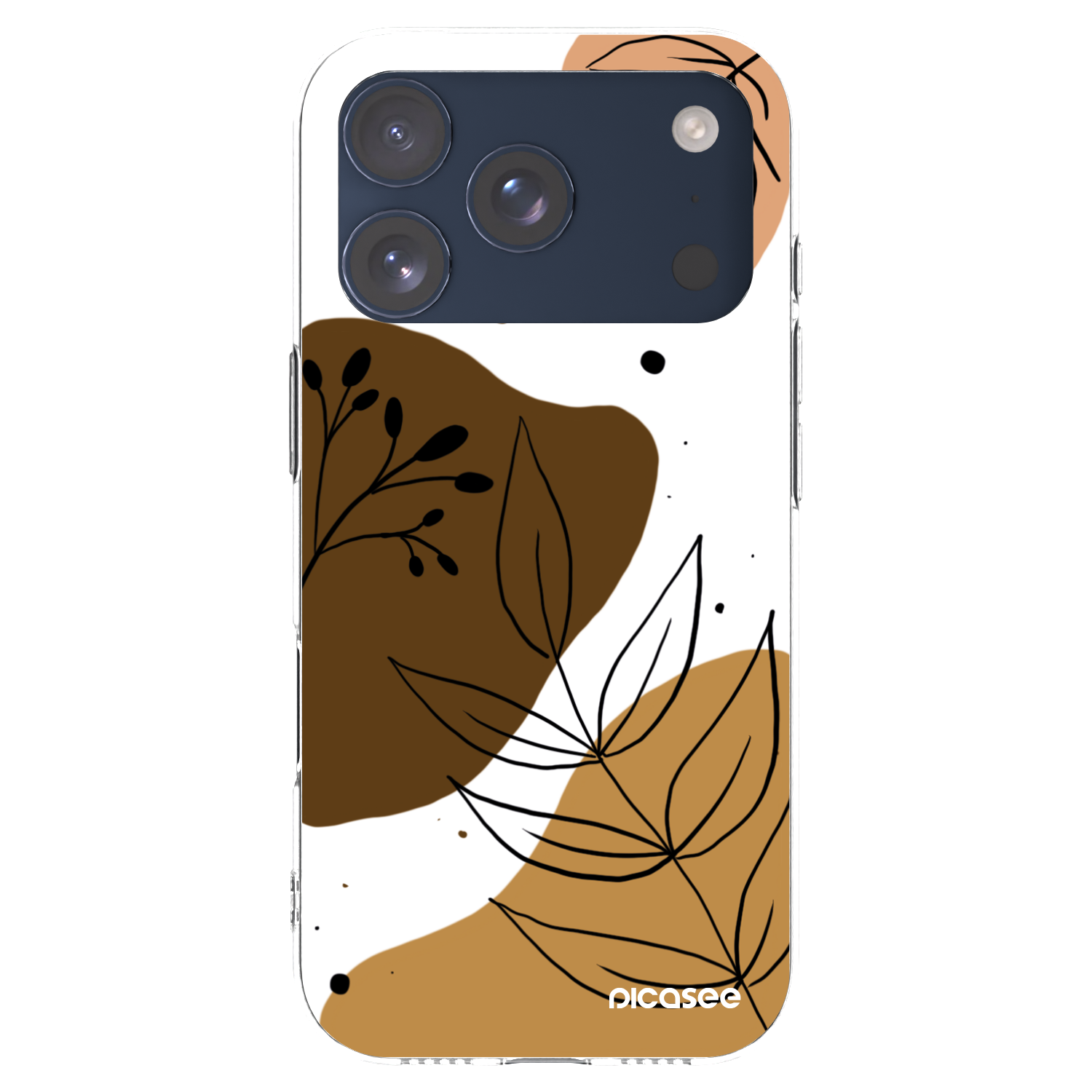 Picasee silikónový prehľadný obal pre Apple iPhone 17 Pro - Boho style