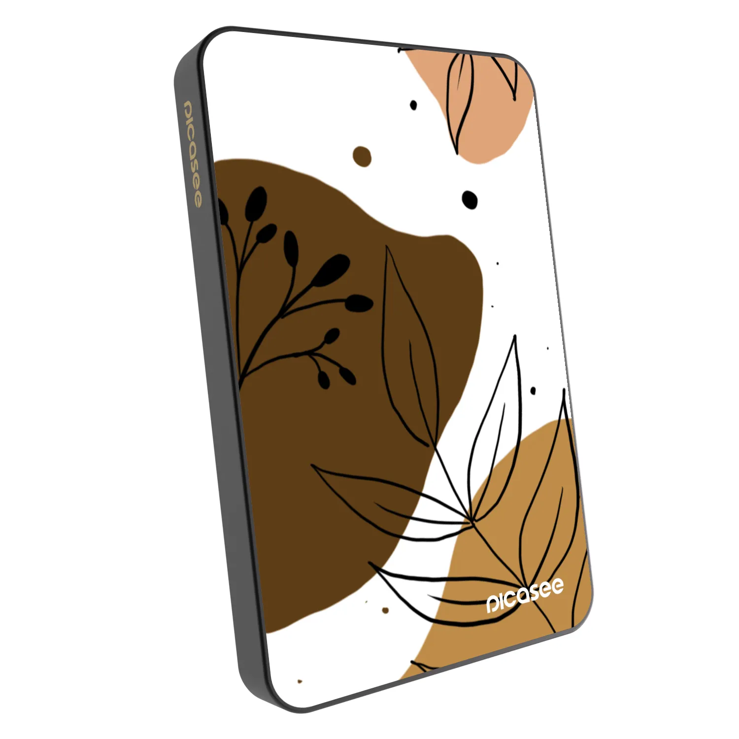 Picasee Powerbanka s MagSafe 5 000 mAh Šedá - Boho style