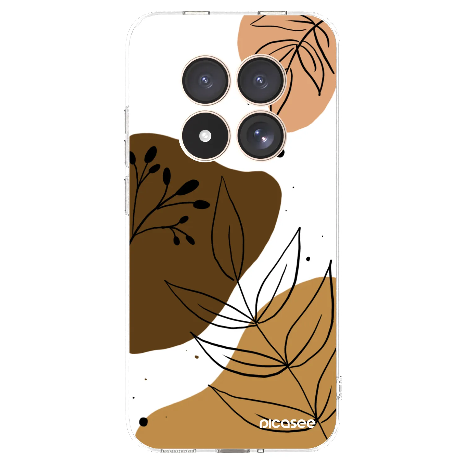 Picasee silikónový prehľadný obal pre Xiaomi Redmi Note 15 Pro 4G - Boho style