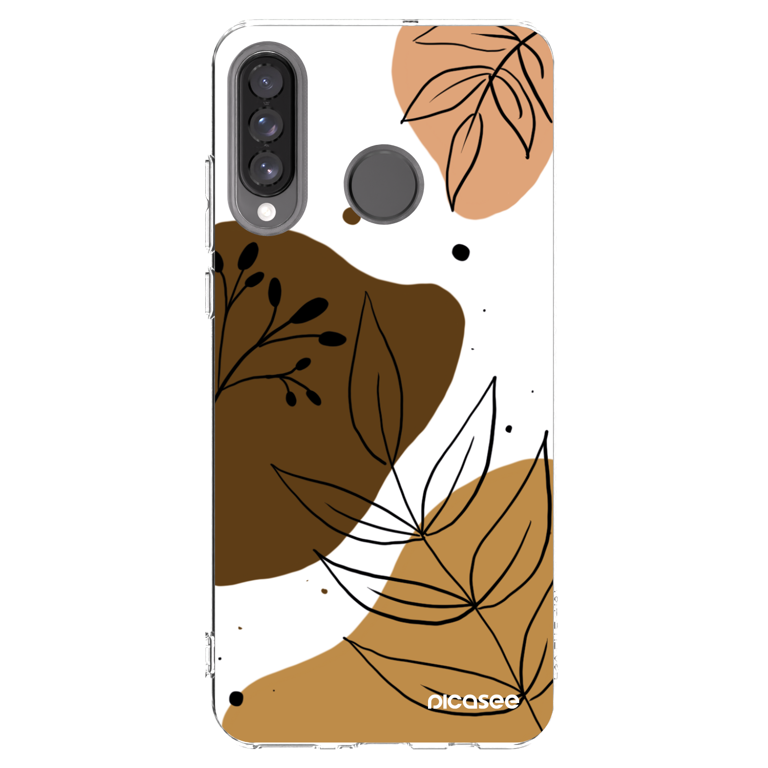 Picasee silikónový prehľadný obal pre Huawei P30 Lite - Boho style