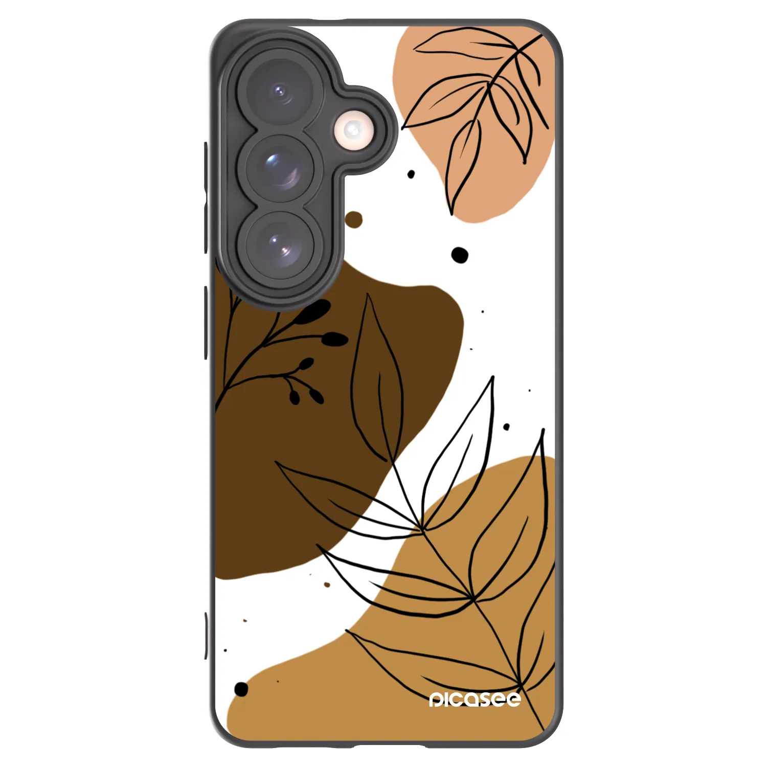 Picasee silikónový čierny obal pre Samsung Galaxy S26 - Boho style