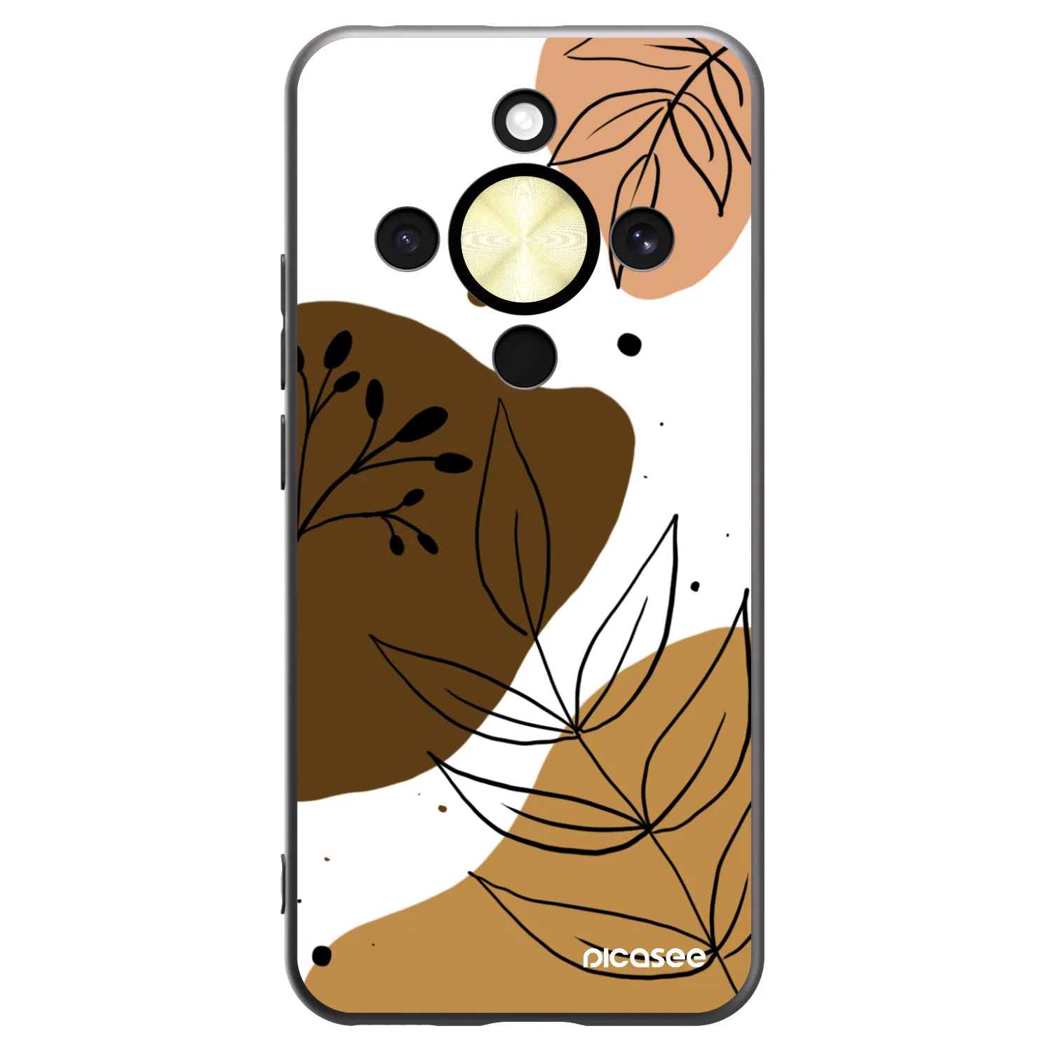 Picasee silikónový čierny obal pre Honor Magic8 Lite 5G - Boho style