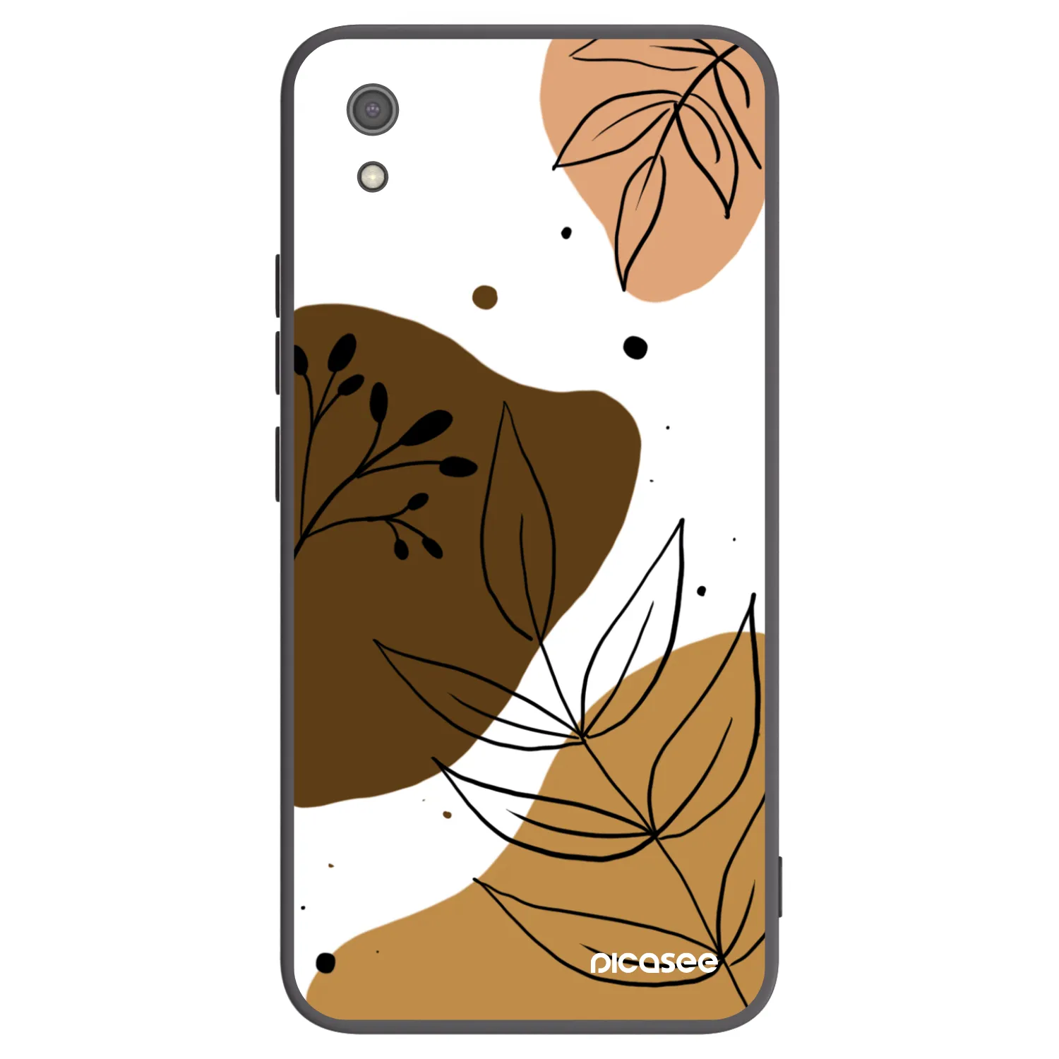 Picasee silikónový čierny obal pre Xiaomi Redmi 7A - Boho style