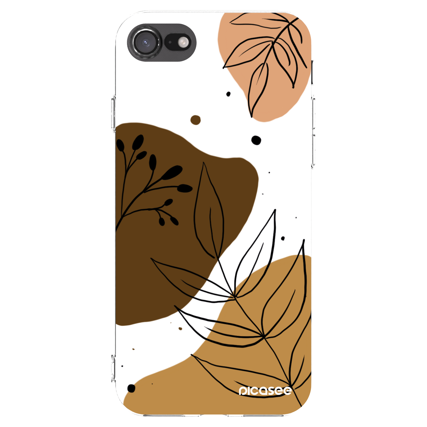 Picasee silikónový prehľadný obal pre Apple iPhone 8 - Boho style