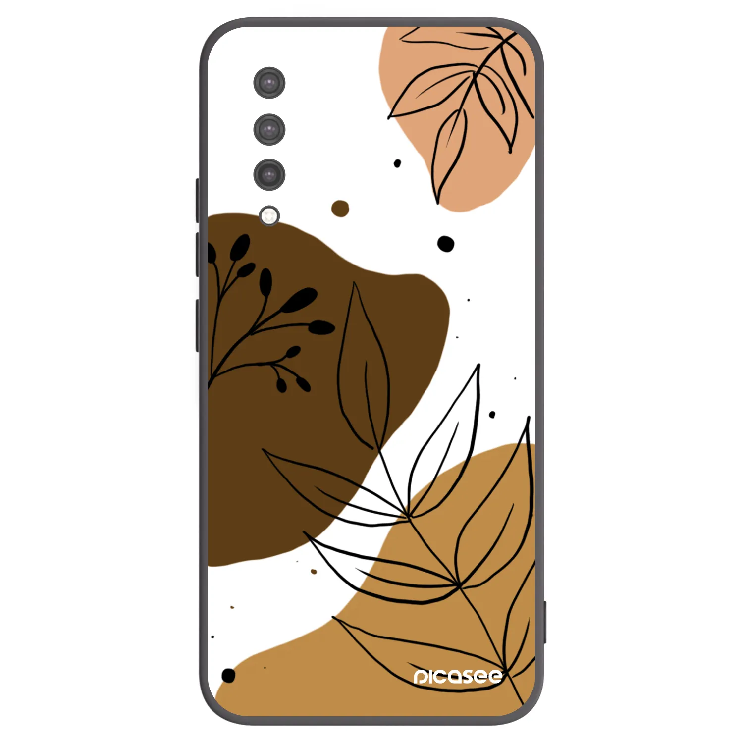 Picasee silikónový čierny obal pre Xiaomi Mi 9 Lite - Boho style