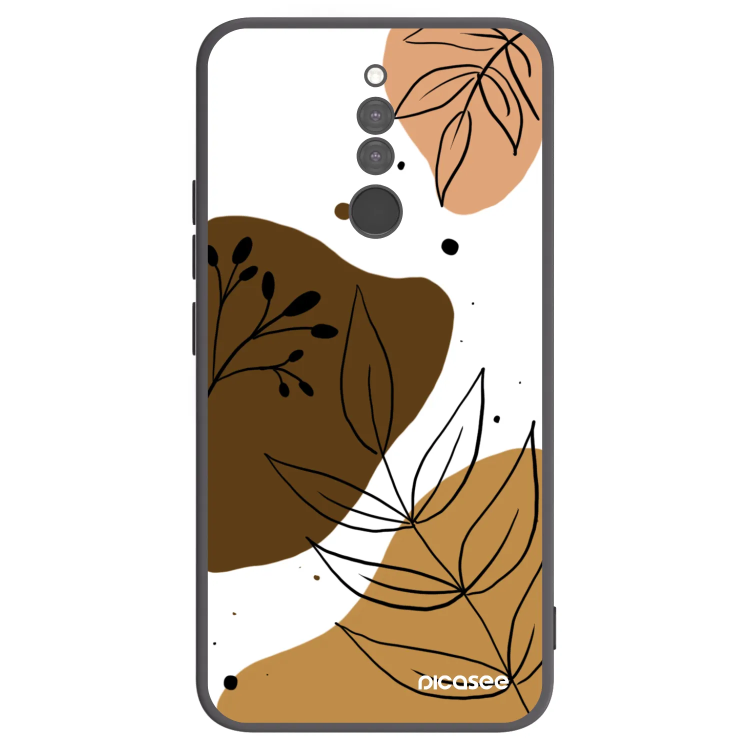 Picasee silikónový čierny obal pre Xiaomi Redmi 8 - Boho style