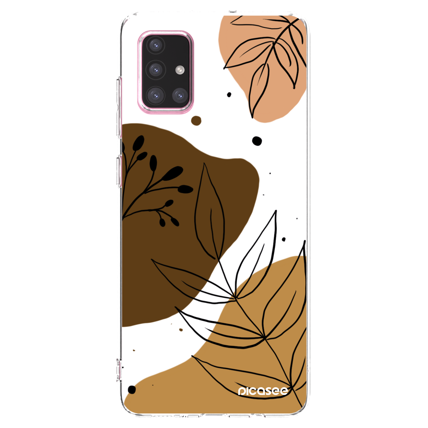 Picasee silikónový prehľadný obal pre Samsung Galaxy A71 A715F - Boho style