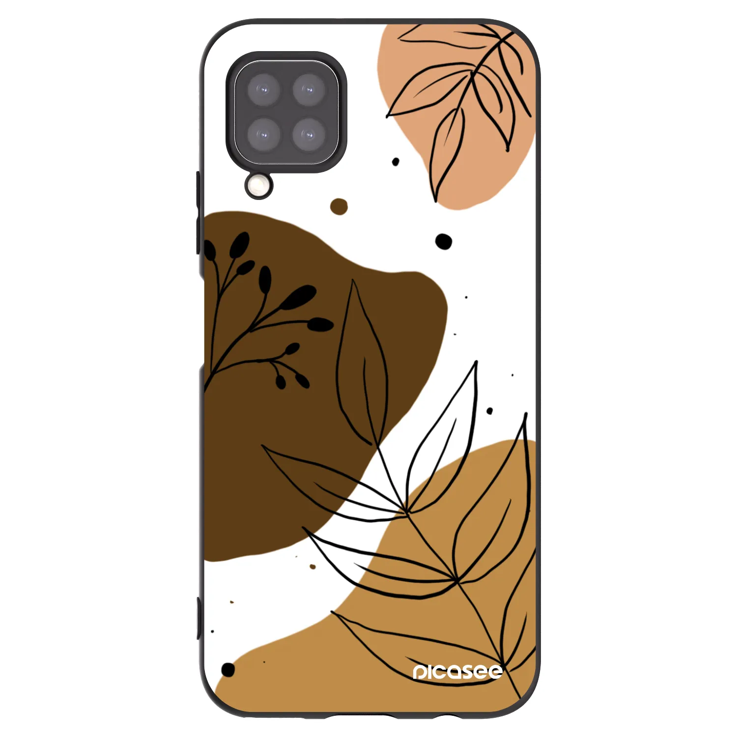 Picasee silikónový čierny obal pre Huawei P40 Lite - Boho style