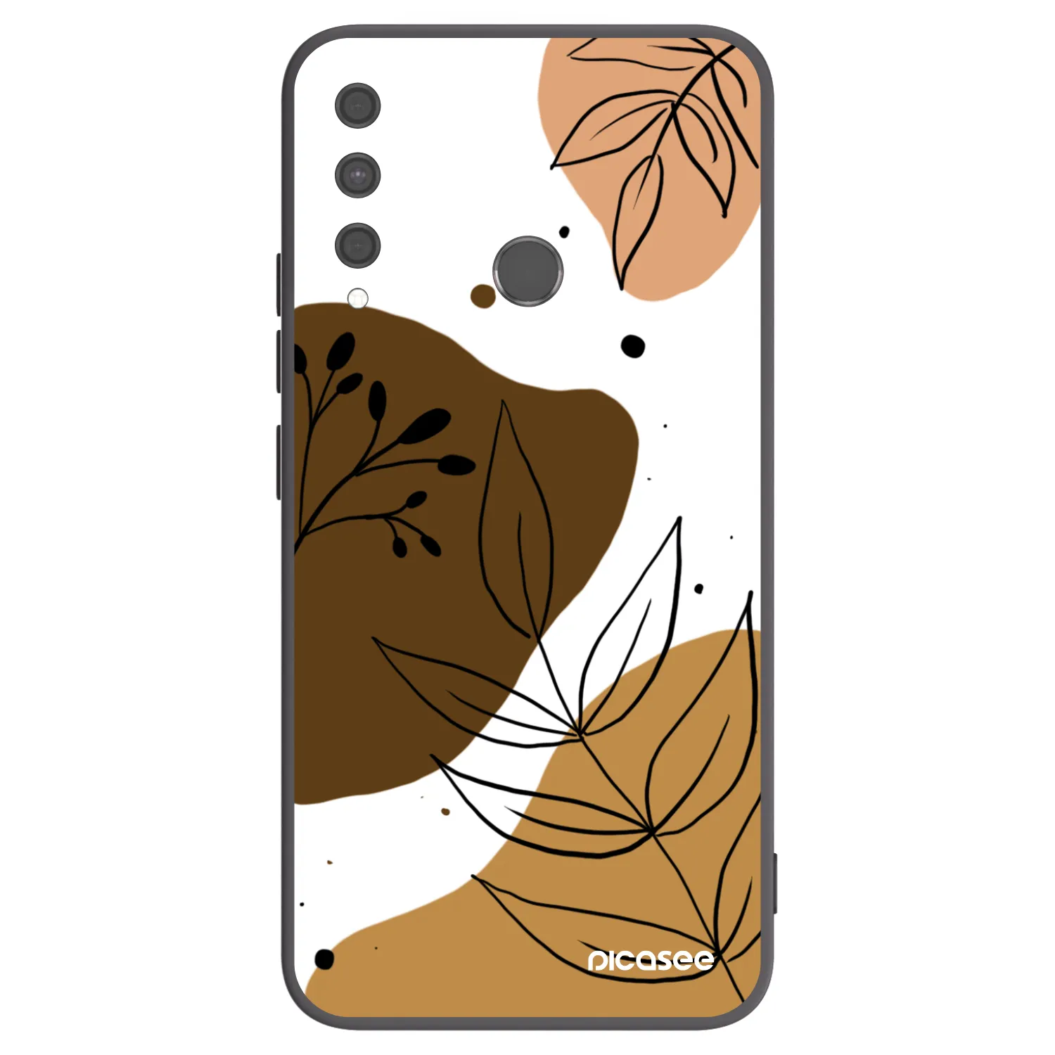 Picasee silikónový čierny obal pre Huawei P40 Lite E - Boho style