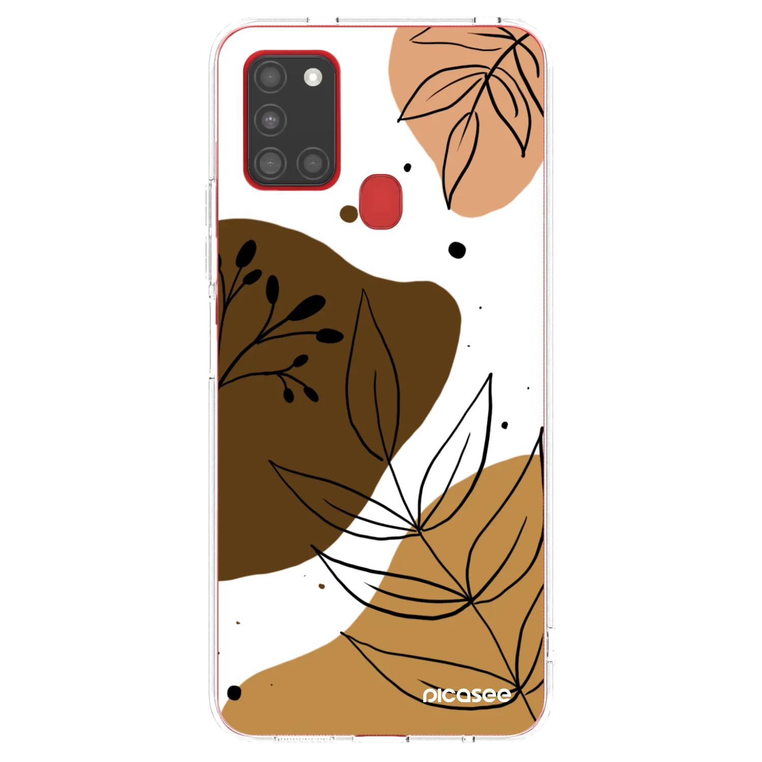 Picasee silikónový prehľadný obal pre Samsung Galaxy A21s - Boho style