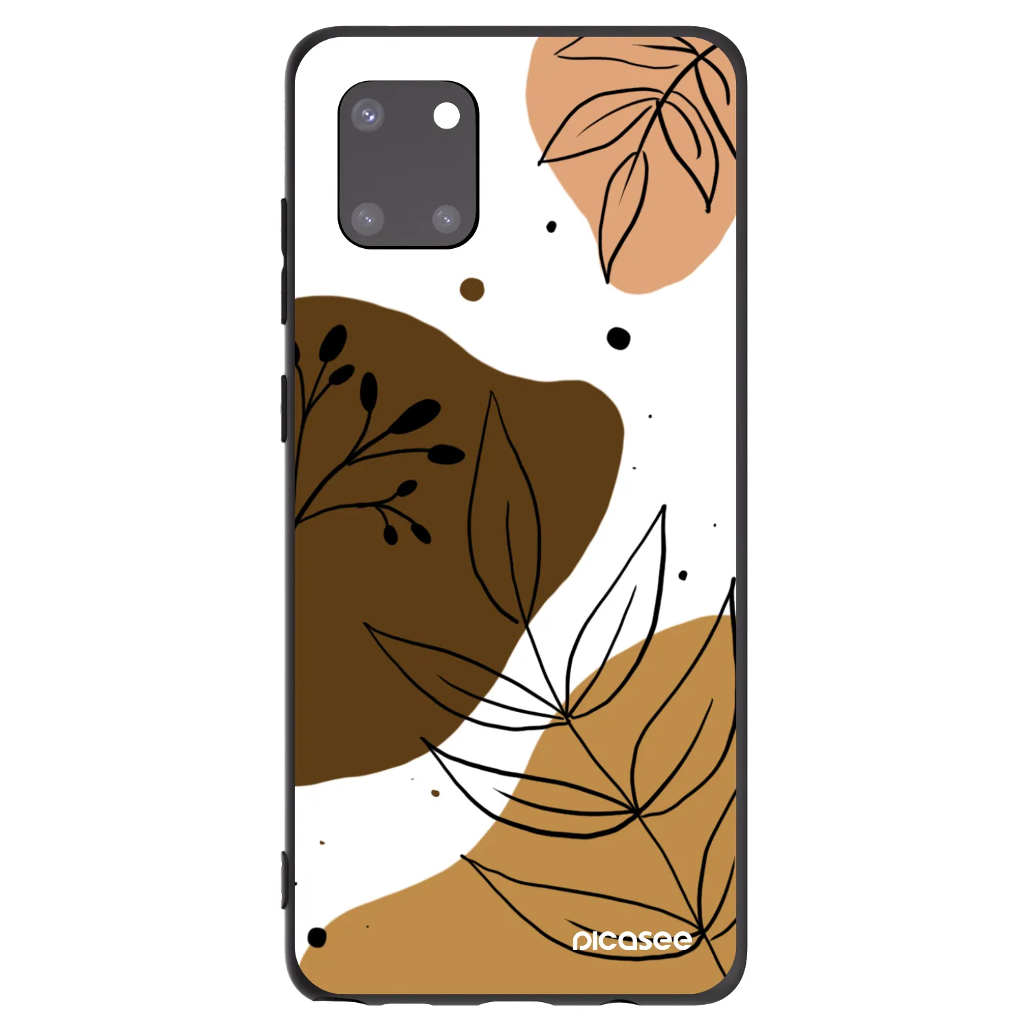 Picasee silikónový čierny obal pre Samsung Galaxy Note 10 Lite N770F - Boho style