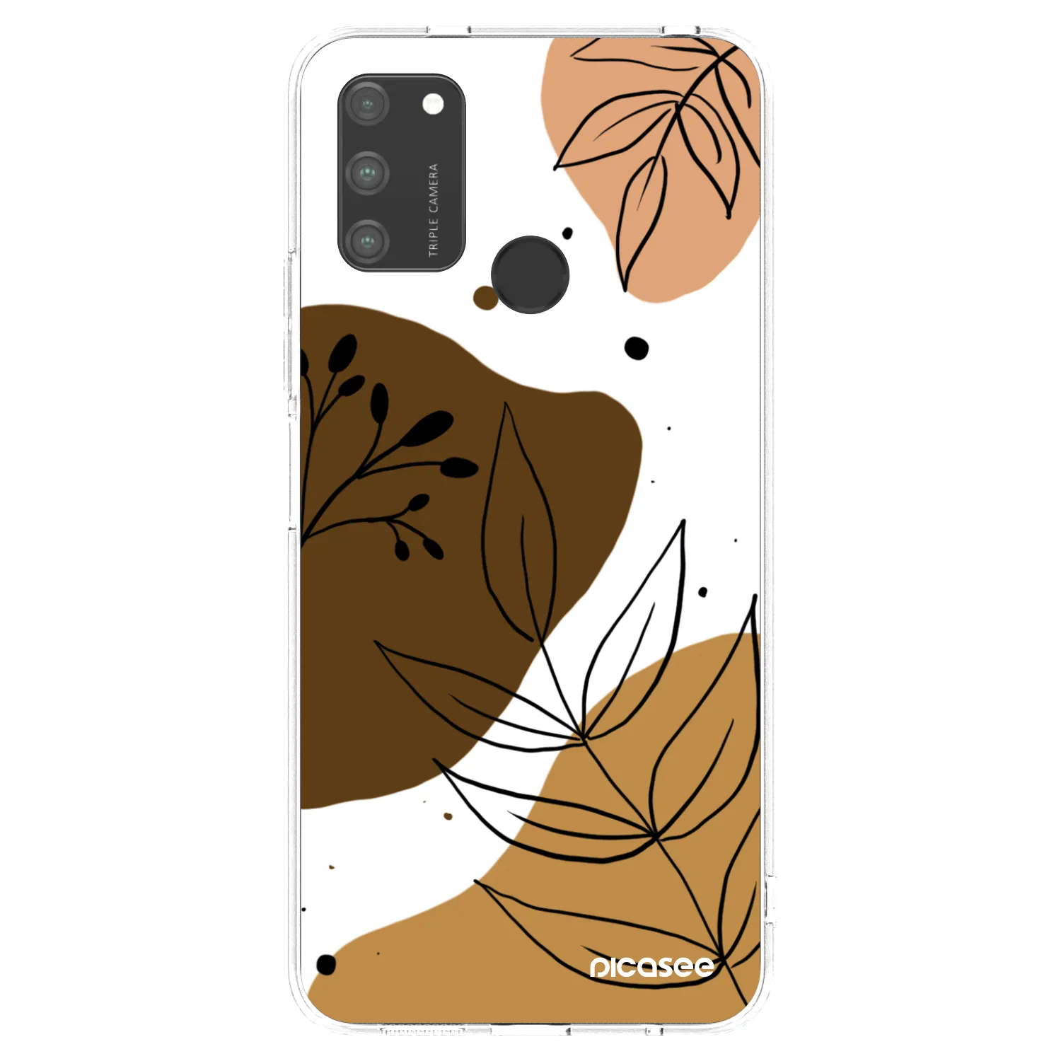 Picasee silikónový prehľadný obal pre Honor 9A - Boho style
