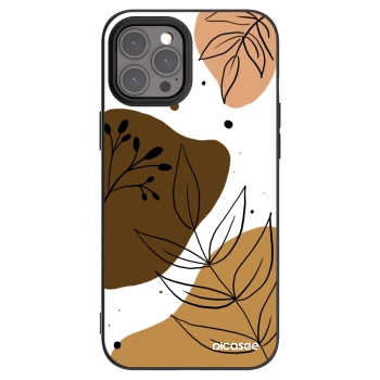 Picasee silikónový čierny obal pre Apple iPhone 12 Pro Max - Boho style