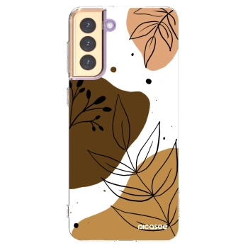 Picasee silikónový prehľadný obal pre Samsung Galaxy S21+ 5G G996F - Boho style