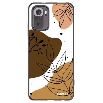 Picasee silikónový čierny obal pre Xiaomi Redmi Note 10 - Boho style