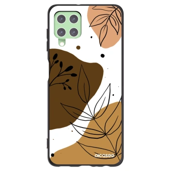 Picasee silikónový čierny obal pre Samsung Galaxy A22 A225F 4G - Boho style