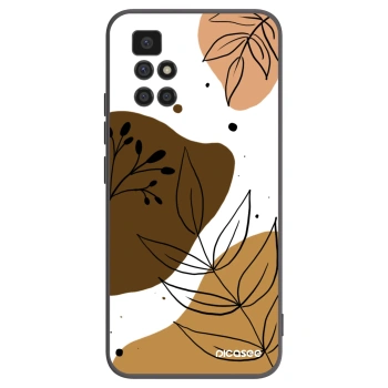 Picasee silikónový čierny obal pre Xiaomi Redmi 10 - Boho style
