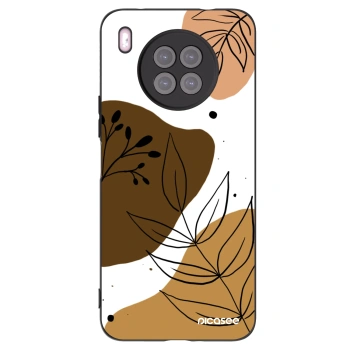Picasee silikónový čierny obal pre Huawei Nova 8i - Boho style