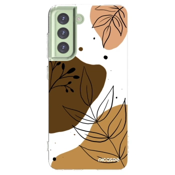 Picasee silikónový prehľadný obal pre Samsung Galaxy S21 FE 5G - Boho style