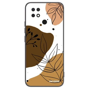 Picasee silikónový čierny obal pre Xiaomi Redmi 10C - Boho style
