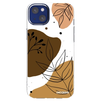 Picasee silikónový prehľadný obal pre Apple iPhone 14 Plus - Boho style