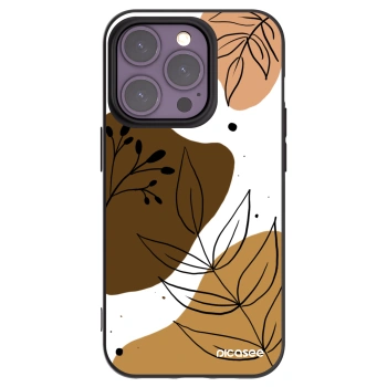 Picasee silikónový čierny obal pre Apple iPhone 14 Pro - Boho style
