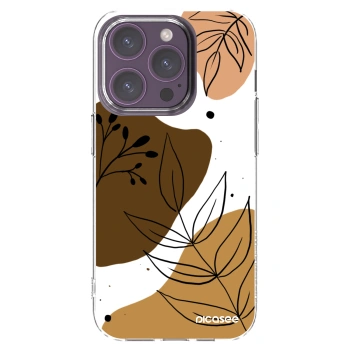 Picasee silikónový prehľadný obal pre Apple iPhone 14 Pro - Boho style