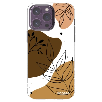 Picasee silikónový prehľadný obal pre Apple iPhone 14 Pro Max - Boho style