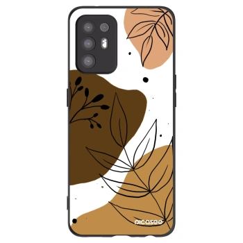Picasee silikónový čierny obal pre OPPO A94 5G - Boho style