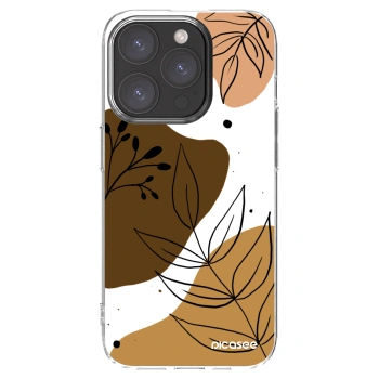 Picasee silikónový prehľadný obal pre Apple iPhone 15 Pro - Boho style