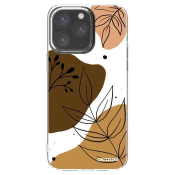 Picasee silikónový prehľadný obal pre Apple iPhone 15 Pro Max - Boho style