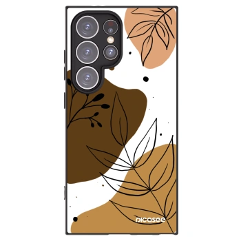 Picasee silikónový čierny obal pre Samsung Galaxy S24 Ultra S928B 5G - Boho style