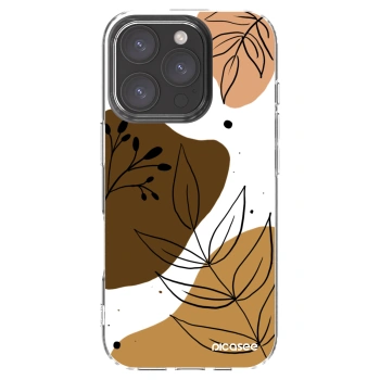 Picasee silikónový prehľadný obal pre Apple iPhone 16 Pro - Boho style