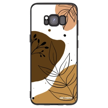 Picasee silikónový čierny obal pre Samsung Galaxy S8 G950F - Boho style
