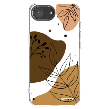 Picasee silikónový prehľadný obal pre Apple iPhone 16e - Boho style