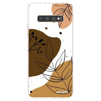 Picasee silikónový prehľadný obal pre Samsung Galaxy S10 Plus G975 - Boho style